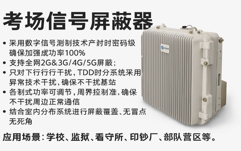 考場屏蔽器真的能有效防作弊嗎？